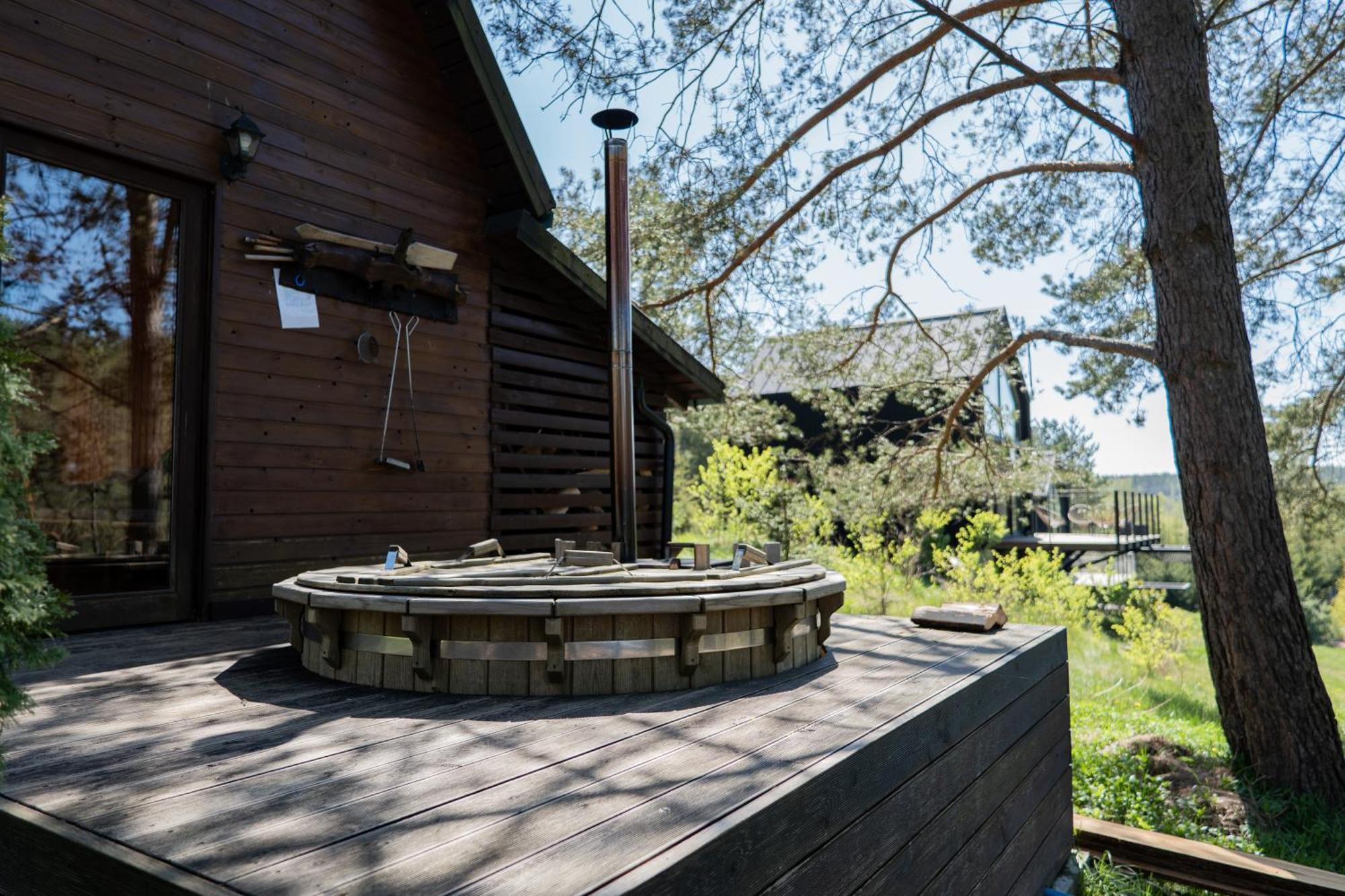 Dom Pod Klonem Na Kaszubach Kościerzyna Exterior foto